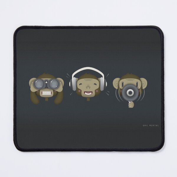 Item preview, Three Wise Monkeys designed and sold by Eric Montag.
