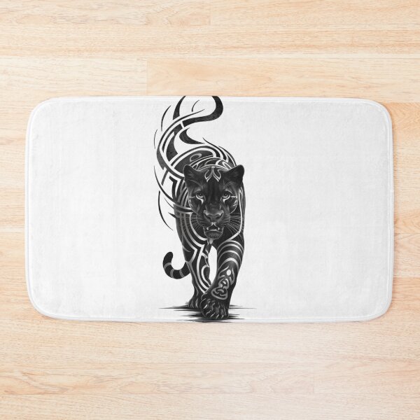 Item preview, a majestic black panther formed from intricate patterns designed and sold by 123ks.