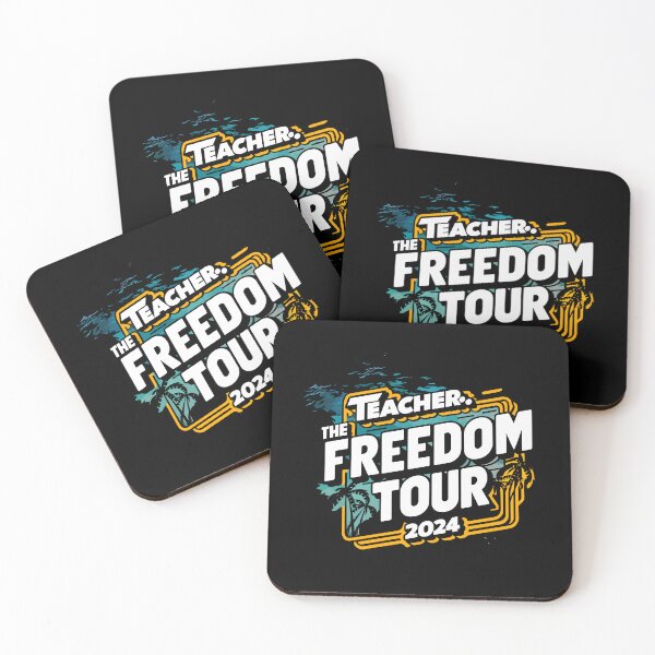 Item preview, Teacher: the freedom tour 2024 designed and sold by DreamVibeShirt.