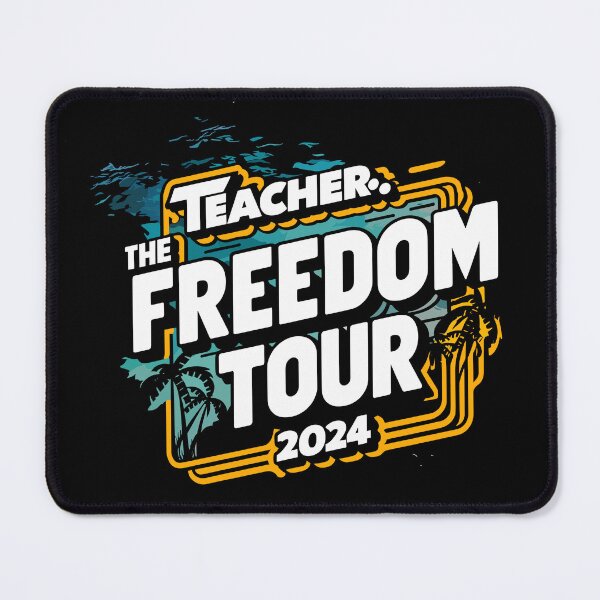 Item preview, Teacher: the freedom tour 2024 designed and sold by DreamVibeShirt.