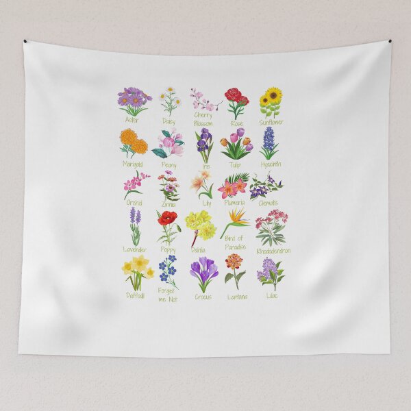 Item preview, Favorite Flowers - a medley of cherished blooms designed and sold by EdmondsLove.