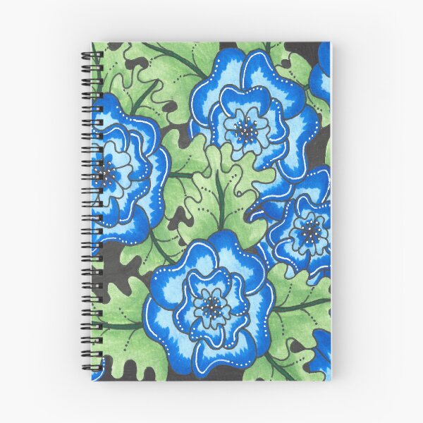 Item preview, Blue Poppies designed and sold by Handmadebyjessm.