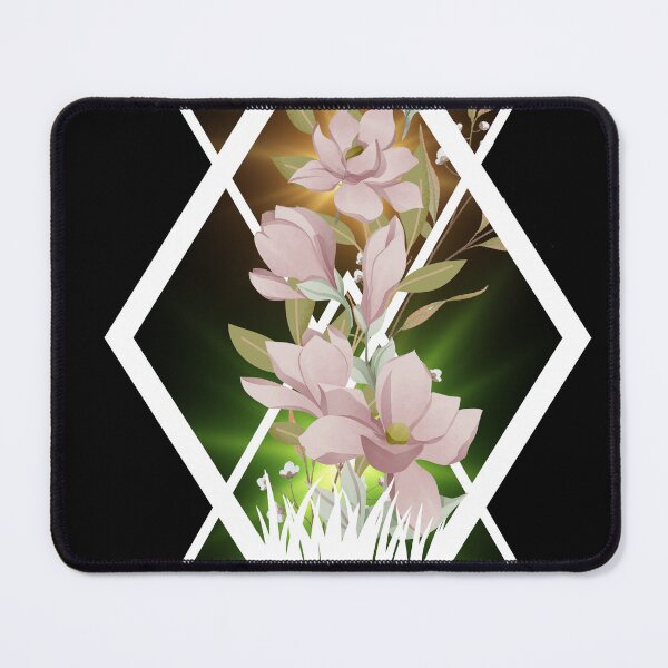 Item preview, Floral triangles,Flower designed and sold by Wroneczka.