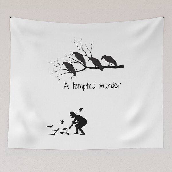 Item preview, A Tempted Murder - Crow Pun  designed and sold by EdmondsLove.