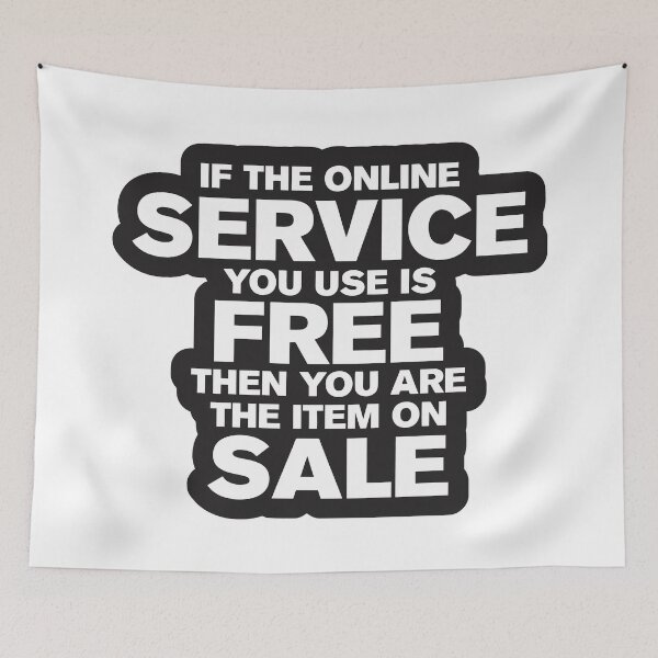 Item preview, If It's Free You Are For Sale 2 - Social Media - Text designed and sold by Vector-Artist.