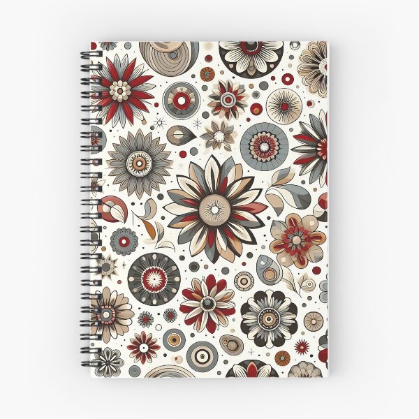 Item preview, Vintage organic flower pattern designed and sold by Haji Kamora.