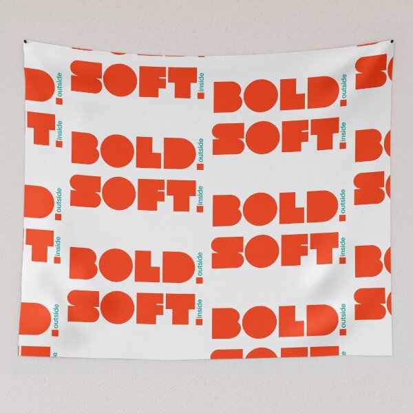 Item preview, Bold outside & Soft inside designed and sold by WuweiDG.