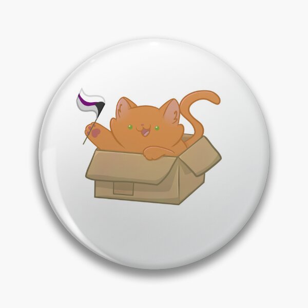 Artikelvorschau, Pride orange Katze - demisexuelle Flagge entworfen und verkauft von linnylooo.