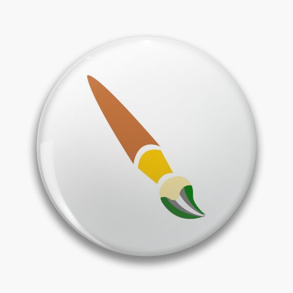 Item preview, Greyromantic Pride Flag Paintbrush designed and sold by HarveyHandcraftsandDesigns.