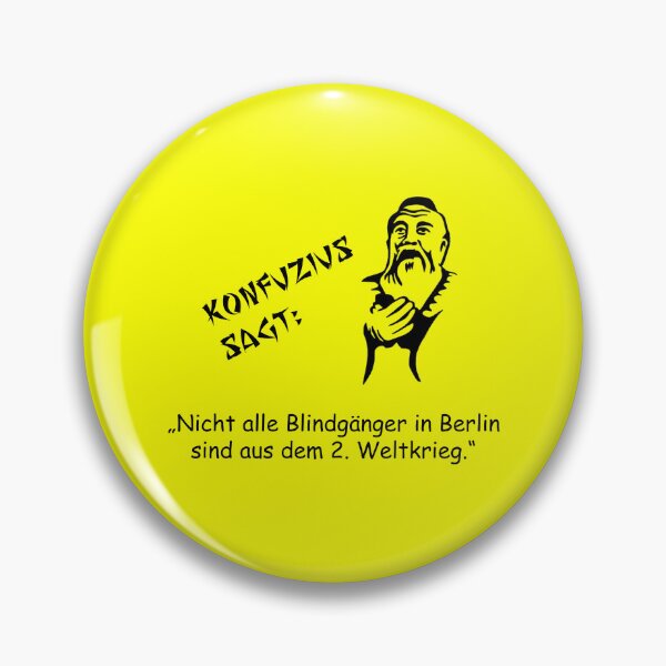 Item preview, Confucius says: Not all duds in Berlin designed and sold by ARTmanhART.