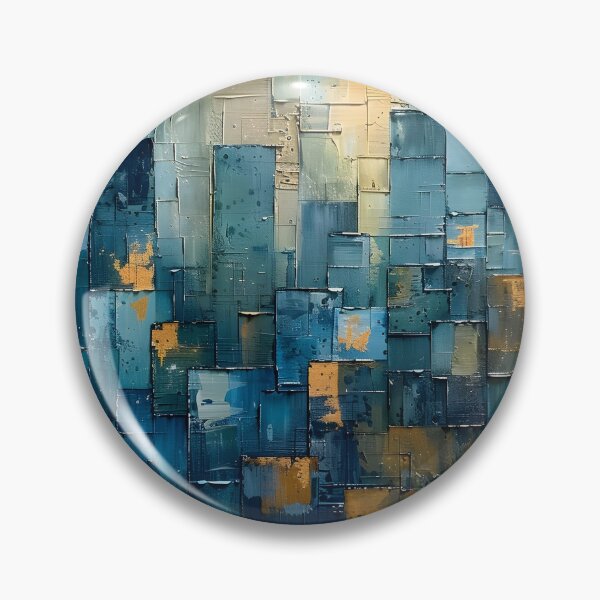 Item preview, Dynamic City Skyline - Abstract Expressionism Art designed and sold by Moisky Art.