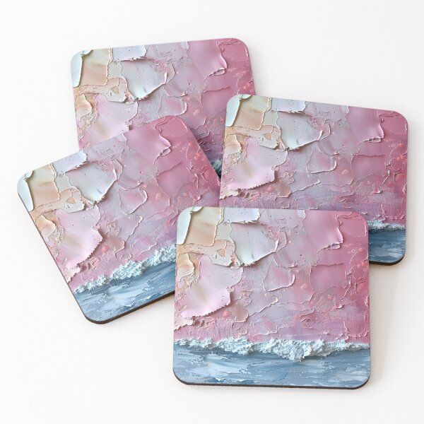 Item preview, Tranquil Beach Waves - Abstract Expressionism Art designed and sold by Moisky Art.