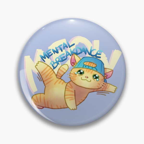Item preview, Mental Breakdance Cat designed and sold by Kanyny.