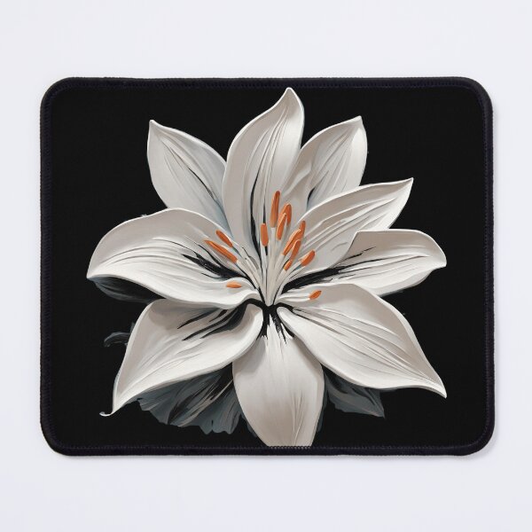 Item preview, white lily watercolor designed and sold by AKRE R.