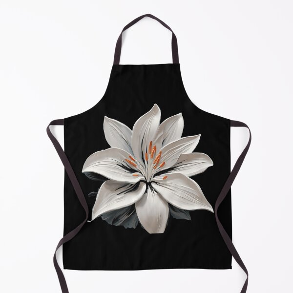 Item preview, white lily watercolor designed and sold by AKRE R.