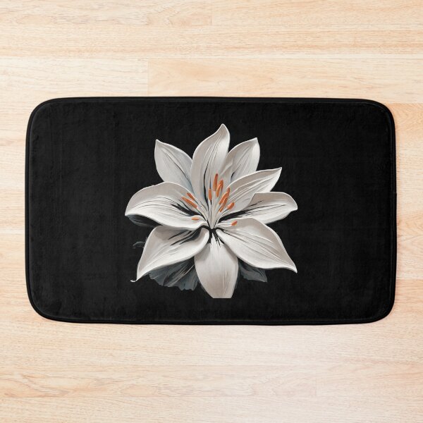 Item preview, white lily watercolor designed and sold by AKRE R.