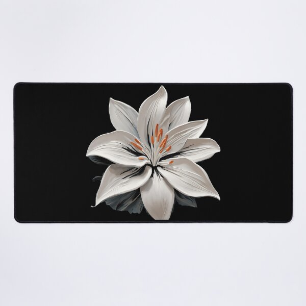 Item preview, white lily watercolor designed and sold by AKRE R.