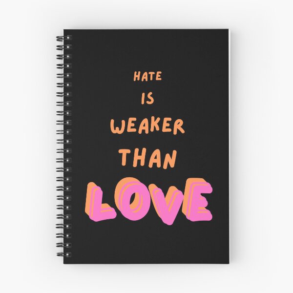 Item preview, Kids T-Shirt - Hate is Weaker Than Love designed and sold by Positots.