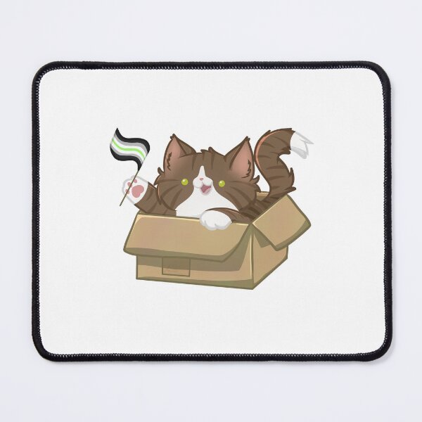 Item preview, pride brown tabby cat - agender flag designed and sold by linnylooo.