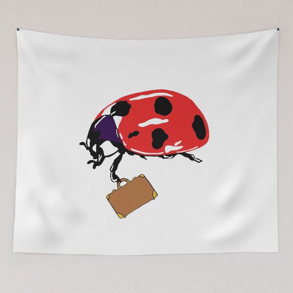 Item preview, Ladybug with briefcase  designed and sold by theniamhmachine.