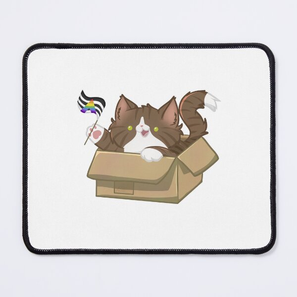 Item preview, pride brown tabby cat - ally flag designed and sold by linnylooo.