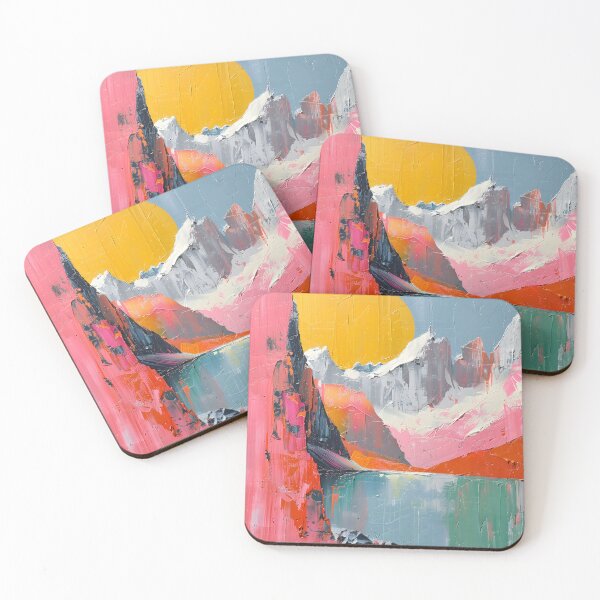 Item preview, Mountain Range Beauty - Abstract Minimalism designed and sold by Moisky Art.