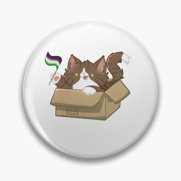 Item preview, pride brown tabby cat - aroace flag designed and sold by linnylooo.