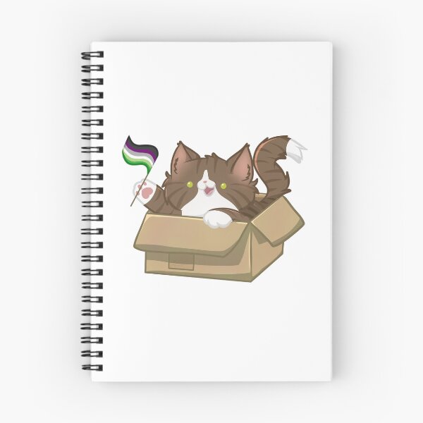 Item preview, pride brown tabby cat - aroace flag designed and sold by linnylooo.