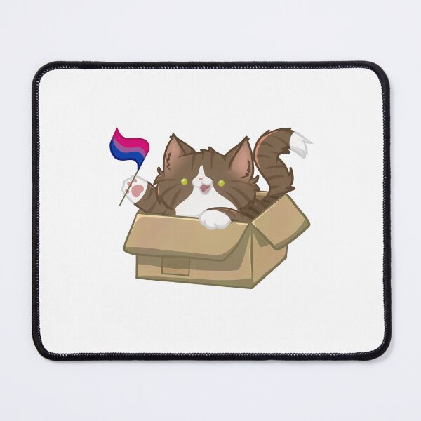 Item preview, pride brown tabby cat - bisexual flag designed and sold by linnylooo.