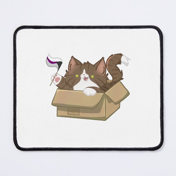 Item preview, pride brown tabby cat - demisexual flag designed and sold by linnylooo.