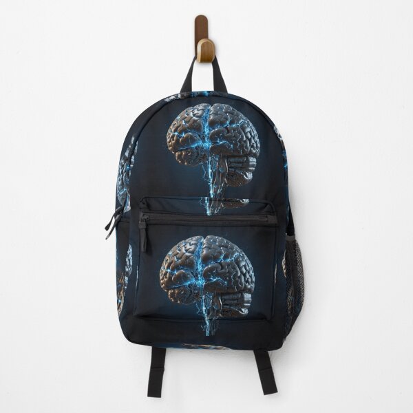 Item preview, AI Brain with Bright Blue Impulse designed and sold by Sadia  Jannat.