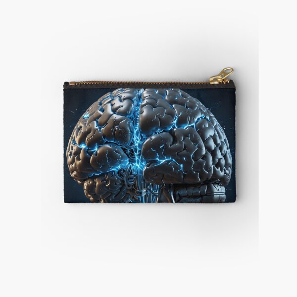 Item preview, AI Brain with Bright Blue Impulse designed and sold by Sadia  Jannat.