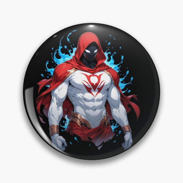 Item preview, red hooded warrior designed and sold by aigoar.