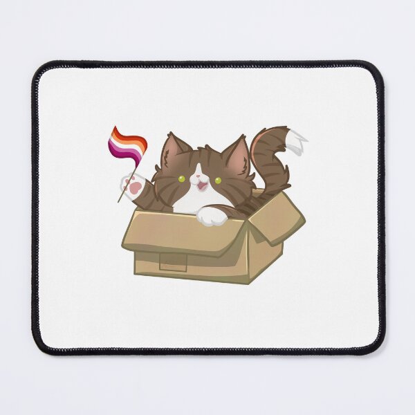 Item preview, pride brown tabby cat - lesbian flag designed and sold by linnylooo.