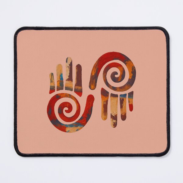 Item preview, Native American Tribal Hands Symbol Art designed and sold by AUTHENTIC AMERICANA ARTS.