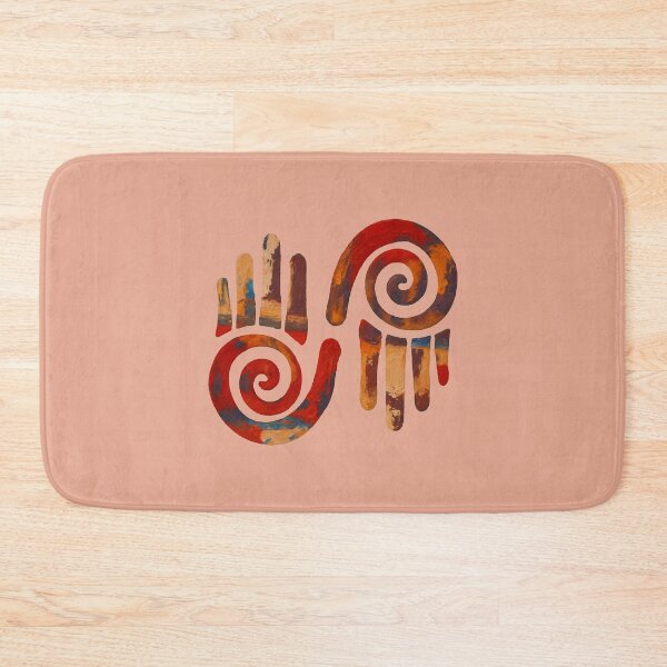 Item preview, Native American Tribal Hands Symbol Art designed and sold by AUTHENTIC AMERICANA ARTS.