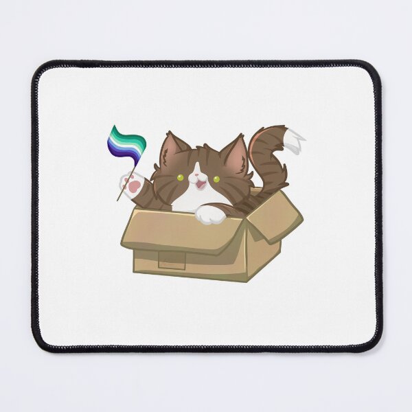 Item preview, pride brown tabby cat - gay/mlm flag designed and sold by linnylooo.