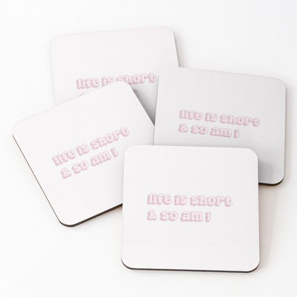 Item preview, Life is short and so am i designed and sold by Sakurafy.