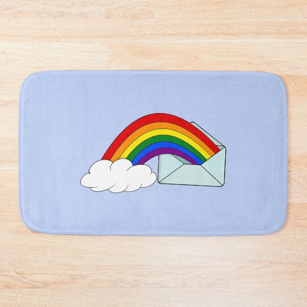 Item preview, Cute Email Envelope Message with Cloud and Rainbow designed and sold by shopdiego.