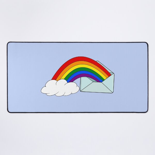 Item preview, Cute Email Envelope Message with Cloud and Rainbow designed and sold by shopdiego.