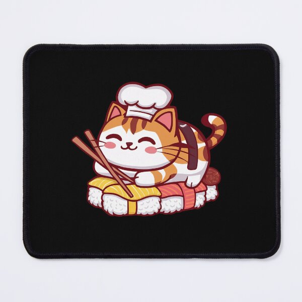 Item preview, Cute Sushi Cat Kawaii designed and sold by canvadreamer444.