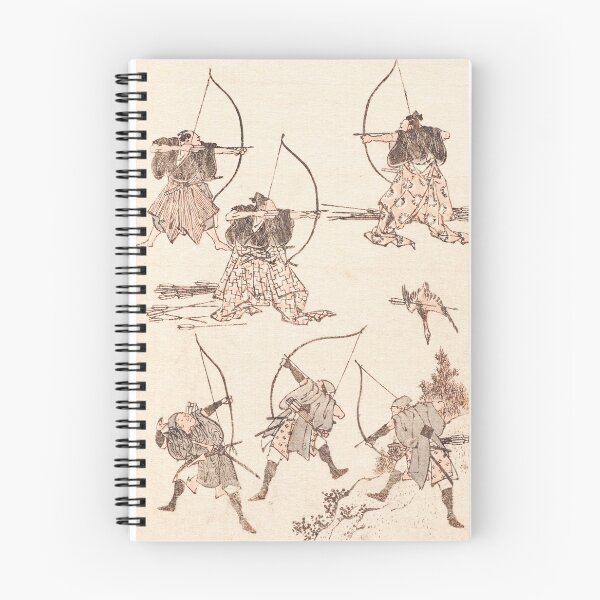 Item preview, JAPANESE ARCHERS, Kyujutsu by Hokusai designed and sold by BulganLumini.