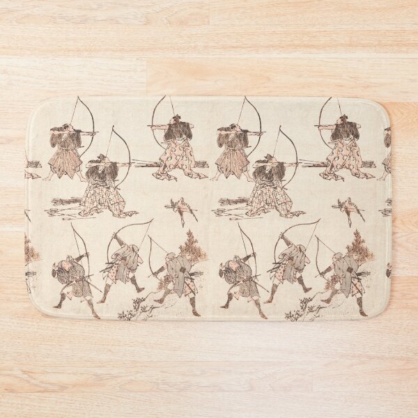 Item preview, JAPANESE ARCHERS, Kyujutsu by Hokusai designed and sold by BulganLumini.