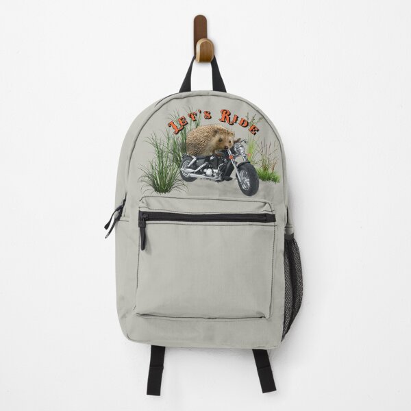 Item preview, CUTE HEDGEHOG ON A HARLEY HOG LETS RIDE designed and sold by THE AMERICAN TEEVANGELIST.