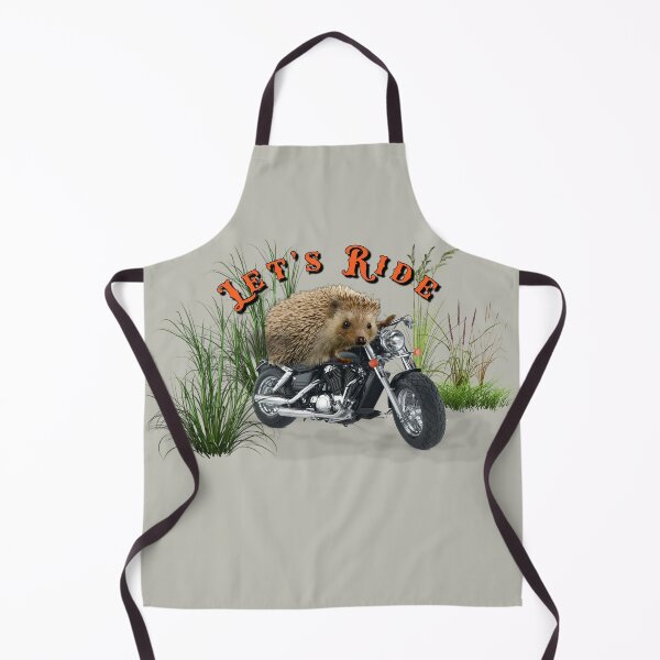 Item preview, CUTE HEDGEHOG ON A HARLEY HOG LETS RIDE designed and sold by THE AMERICAN TEEVANGELIST.