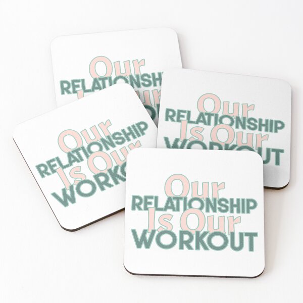 Item preview, Our Relationship Is Our Workout couple  designed and sold by Wearabouts101.
