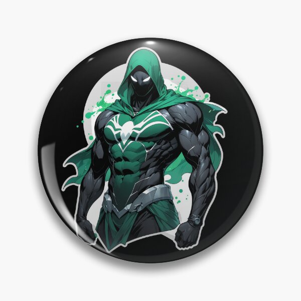 Item preview, green hooded warrior designed and sold by aigoar.