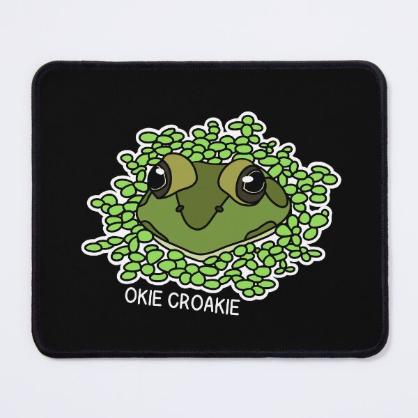 Item preview, (Version for DARK COLORED Items) OKIE CROAKIE (Bullfrog) designed and sold by chicorycreative.