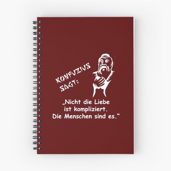 Item preview, Confucius says: It is not love that is complicated... designed and sold by ARTmanhART.