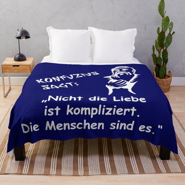Item preview, Confucius says: It is not love that is complicated... designed and sold by ARTmanhART.